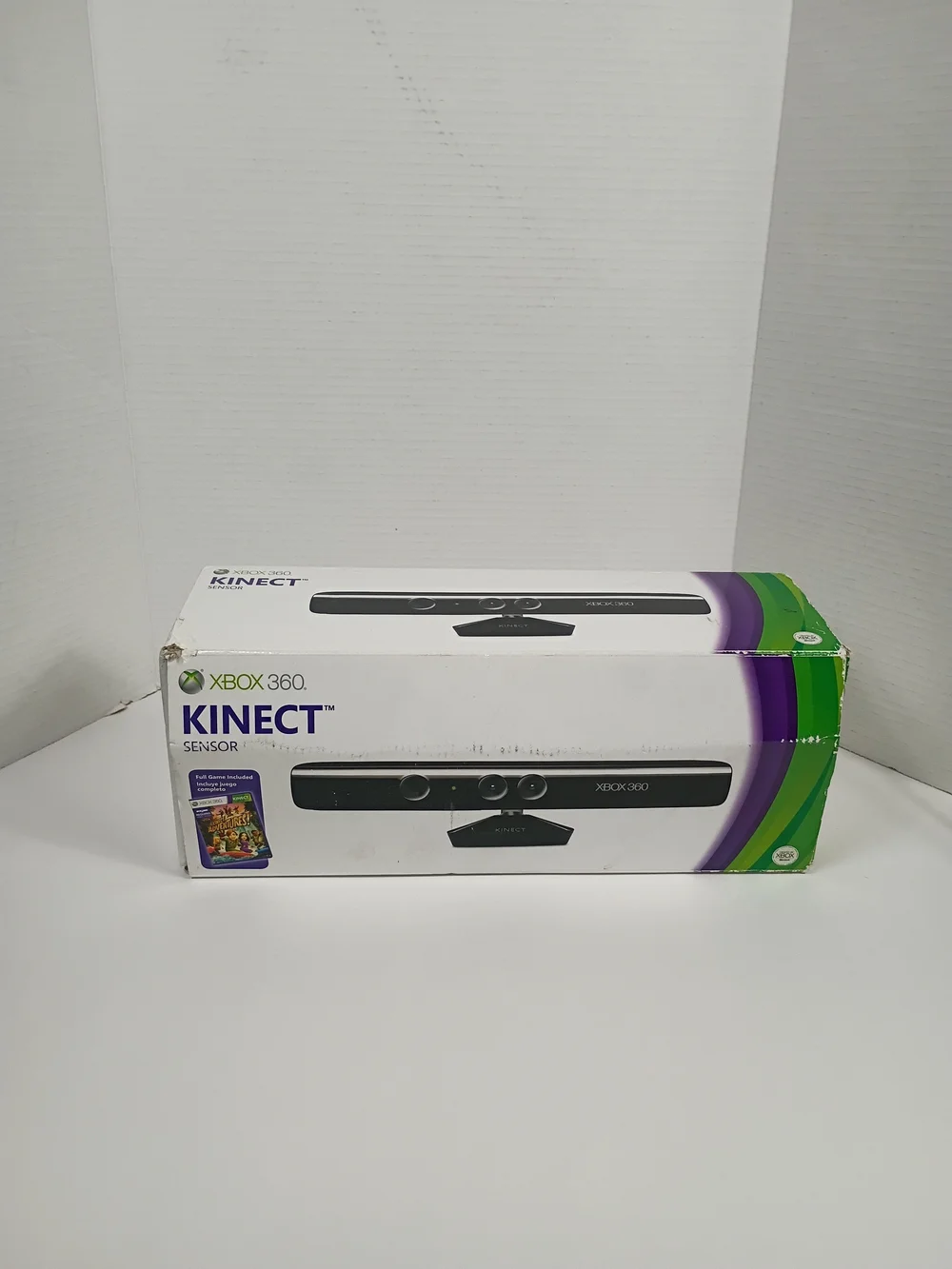 Xbox 360 Kinect Sensor - Black... No Game Only The Kinect